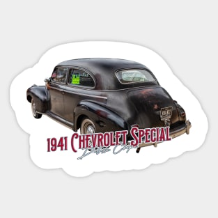 1941 Chevrolet Special Deluxe Coupe Sticker